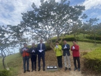 경북도, 백일홍으로 다시 태어나는 울진 도화동산 준공