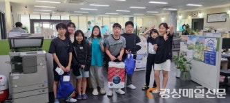 영주 풍기북부초, 우유갑 휴지로 교환해 가정에 선물