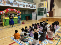 칠곡약목초병설유치원, 유-초 이음교육 인성 인형극 관람