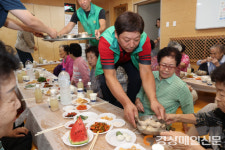 대구 동인동 새마을 협의회ㆍ부녀회, 경로당 어르신 삼계탕 대접