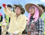 대구시 공무원 300명, 경북 예천 수해 복구 지원