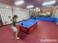 역사 내 유휴공간 대변신…동촌역 지하2층에 탁구장