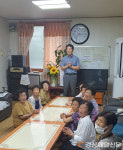 상주 계림동, 경로당 평생학습 주산교실