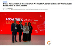 케이메디허브, 코아멕스 전시 후 인도네시아 언론사도 주목