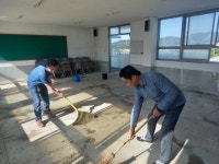 김천시 아포읍 국사1리, 마을회관 가꾸기