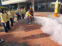 김천시립 율곡도서관, 합동 소방 훈련 시행
