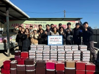 구미시 양포동 ‘백연봉사회’, 김장 김치 나눔 행사 펼쳐