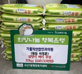 대구 수성구 가톨릭연합안과의원, 고산1동에 설 이웃돕기 백미 후원