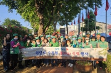 영주 하망동, 원당로 수목원 여름 꽃 식재