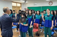 적십자사 경북지사, 포항 창포중학교 청소년적십자RCY 창단