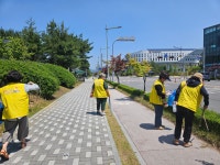 김천시 율곡동 통장협의회, 환경 정화 활동 실시