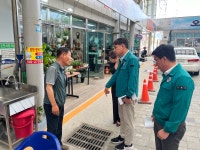 대ㆍ경중기청장, 수해 대비 전통시장 점검
