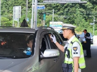영주경찰서, 기동순찰대와 합동 교통사고 예방활동