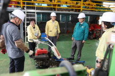 김하수 청도군수, 농기계임대사업소’방문