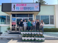 김천 봉산면 체육회, 말복 맞이 경로당 수박 나눔