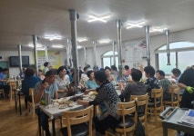 서종윤 ㈜대륙철강산업 대표, 영천 본촌경로당 방문 효 실천