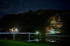 청도군, 덕절산 생태공원 데크로드 경관조명 설치
