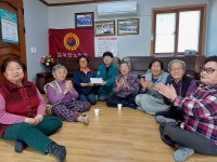 영주시 가흥1동 서릿골 경로당, 산불 피해 성금