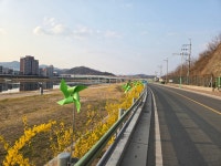김천시 지좌동 새마을지도자회, 바람개비길 새 단장