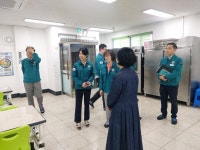 경북교육청, 경주 초등학교 노후 급식소 집중안전점검