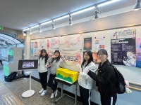 김천 한일여고 학생들, 영남 산불 피해 복구 성금 전달
