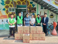 영주 홈플러스, 지역아동센터에 식품 나눔