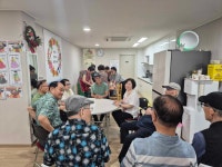 포항시 두호동, 경로당 방문ㆍ폭염 예방 안내