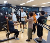김천시 개령면, 어울렁더울렁센터 헬스동아리 강습 실시