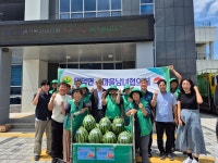 김천시 대덕면 새마을협의회, 초복맞이 수박나눔행사