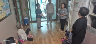 김천시 지좌동, 건강한 여름나기 복날 맞이 경로당 방문