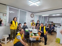 대구 수성구 지산1동 지사협, 초복맞이 경로당 방문