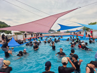 안동시, 낙동강변 야외 물놀이장 본격 운영