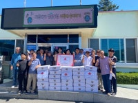 서진, 중복 맞이 김천시 봉산면 경로당 물품 전달