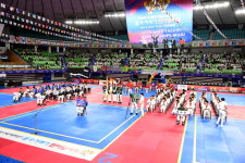 제38회 대구시태권도협회장기 품새•겨루기 한마당대회 성대하게 개막