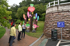대구 남구, 강당골 공영주차장 보강토 옹벽 점검 실시