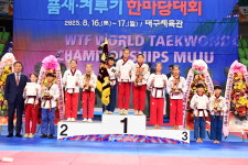 제38회 대구시태권도협회장기 한마음대회...성황리 마감