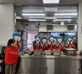 김천 감천면 새마을부녀회, 급식 봉사 활동