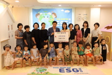 대구 중구 힐스테이트어린이집, 환경바자회 수익금 이웃돕기 성금 기탁