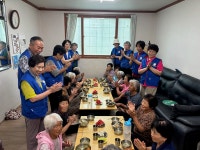 김천시 지좌동 바르게살기협의회, 정성 담은 비빔밥 나눔
