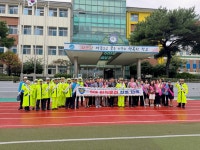 포항북부경찰, 장량초등학교 등굣길 교통안전 캠페인