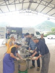 경산시노인종합복지관, 즉석요리로 든든한 한끼 제공