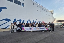 상주 함창초교, 학교 선배 씨월드 초청 제주도 현장체험학습