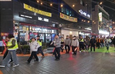 대구북부서, 수능 이후 청소년 일탈 예방 합동 순찰 실시