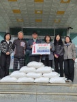 하도리 경로당 총무 최병수, 쌀 200kg 기탁