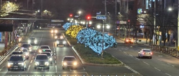 포항시 남구, 겨울밤 환하게 밝힐 경관조명 설치