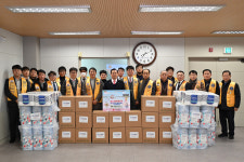 영광라이온스클럽,  대구 남구에 후원품·성금 기탁