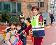 대구덕인초, 교육감 방문 학생 등교지도 실시