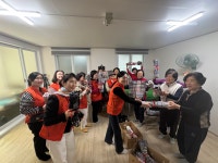 포항시 우창동자원봉사거점센터, 경로당 어르신 방석 전달