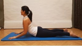 진료실 요가 2탄, 코브라처럼 유연하고 강한 척추를 위하여!