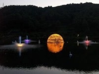 화순 동구리호수공원 경관조명 ‘장관’